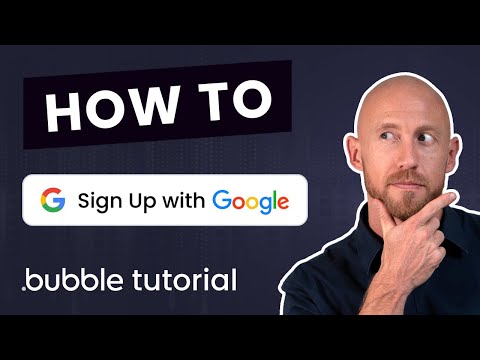 Add Google Login and Sign Up To Bubble - Bubble.io Tutorial