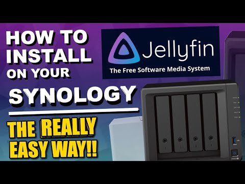 Synology NAS Jellyfin Installation - THE REALLY EASY WAY TO INSTALL IT!