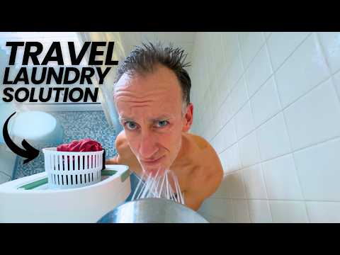 How To Do Laundry while Traveling! (The Best Kit for Travel)