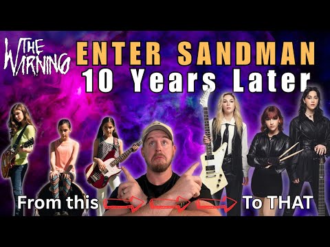 THEY'RE ALL GROWN UP | The Warning - Enter Sandman 2014 & 2023 Versions | First Reaction!
