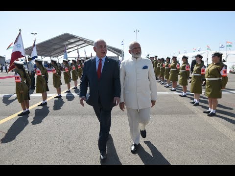 PM Shri Narendra Modi Makes Historic Arrival In Jerusalem, Strengthens India-Israel Ties | PM Modi