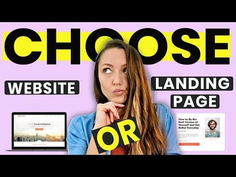 Landing page vs Website: Why a landing page is MORE important?