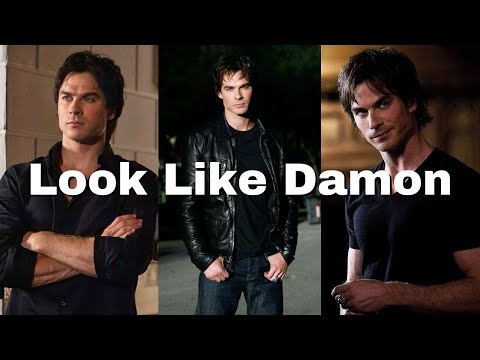 How to Look Like Damon Salvatore (Looksmaxxing Guide)