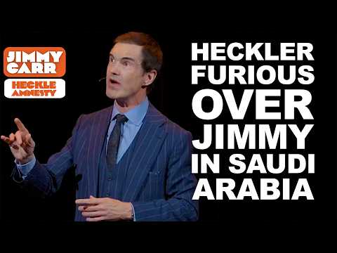 "Why Do You Love Royal Saudi ****?!" - Jimmy Carr Responds