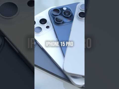 Which iPhone 15 Pro Color is Best? #apple #iphone15pro