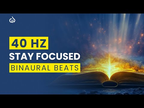 40 Hz Binaural Beats: Best Brainwave Music for Focused Study & Productivity