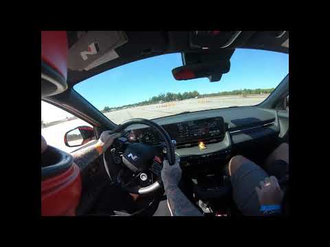 2025 Hyundai Ioniq 5N autocross with GCAC