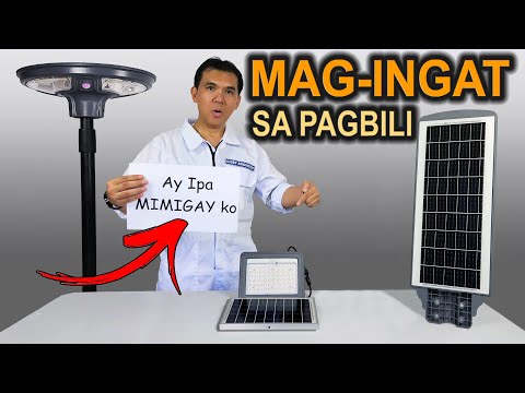 Dapat ALAM Mo ito Bago BUMILI nang SOLAR LIGHT - Review of Power Ai Philippines Solar Light