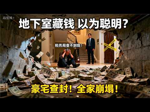59岁东莞老板移民加拿大藏$38万现金地下室，自称"比税务局聪明"，结果豪宅被查封、当庭认罪、全家崩塌！