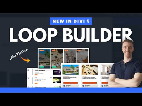 What Is the Loop Builder in Divi 5? (Explained with Examples)