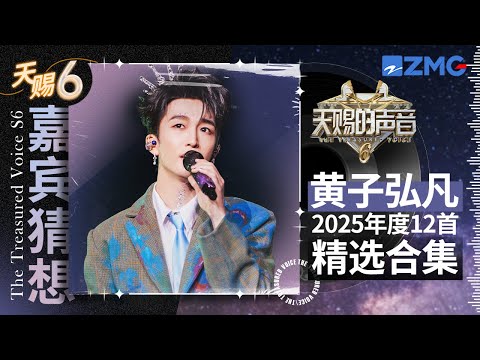【嘉宾猜想】黄子舞台感染力极具灵魂震撼 盘点黄子弘凡2025年度舞台TOP12 |天赐的声音 主题特辑