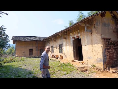 The Man Genius Transforming a Abandoned House 30 Year ~ Cleaning and renovating wooden