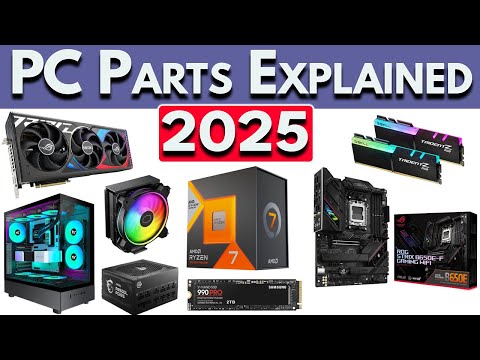 Best PC Build 2025: PC Parts Explained | How to Build A PC 2025
