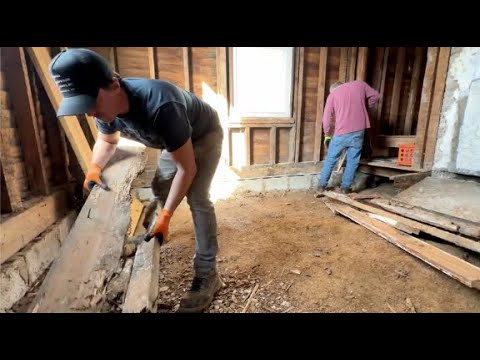 Replacing ROTTEN FLOOR and RIM JOISTS in a 1930's home