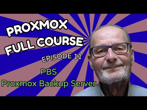 Proxmox Backup Server (PBS) - full install and configuration