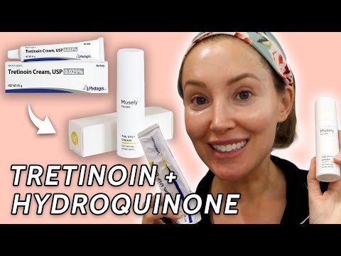 GET FLAWLESS Skin with Hydroquinone and Tretinoin!