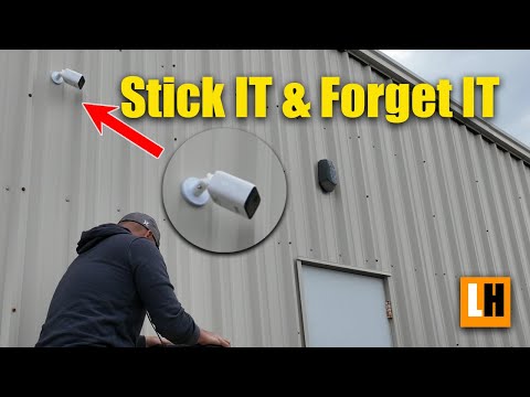 Easiest Security Camera Install in a Business
