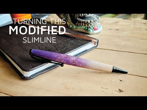 Turning a Modified Slimline | Pen Turning