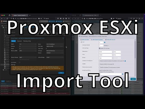 Trying Out Proxmox's New ESXi VM Import Tool