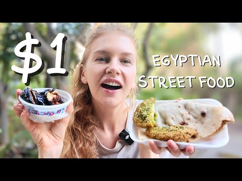 Trying $1 Street Food in Cairo (Egypt Is Delicious!!)