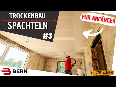 Trockenbau spachteln ⎜Anleitung ✌🏼
