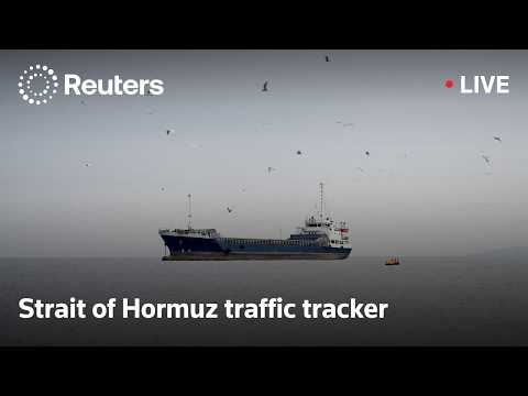 LIVE: Vessel tracker shows traffic in Strait of Hormuz