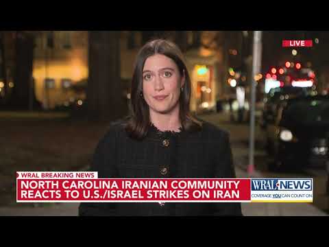 North Carolina Iranian community reacts to US-Israel strikes on Iran