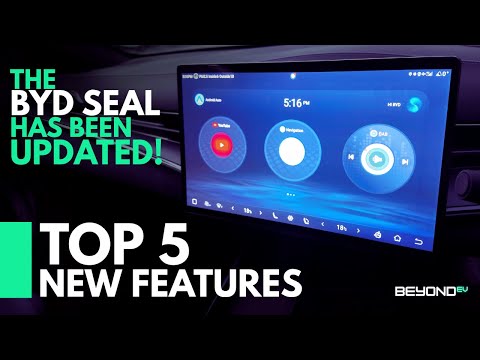 TOP 5 FEATURES of the new BYD SEAL 1.4 UPDATE