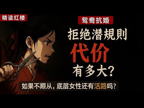 如何從“獵物”反殺成“主人”？終身不嫁的代價！鴛鴦給出現代女性最狠的答案【深度精讀紅樓夢】