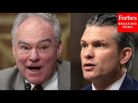'You Wanted To Restore The Confederate Names': Kaine's Confronts Hegseth About Changing Base Names