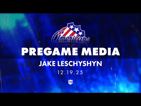 Jake Leschyshyn Pregame Media | 12.19.25
