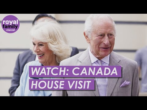 WATCH: The King and Queen's Special Visit to Canada House in London