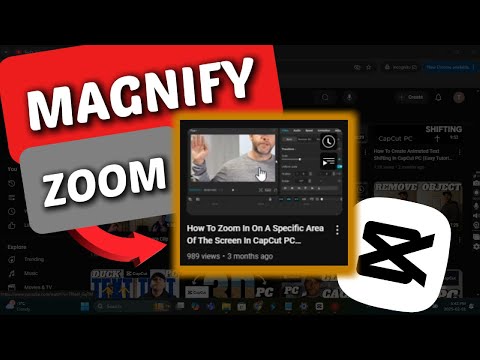 How To Magnify Zoom In CapCut PC (Pop Out Zoom Effect Tutorial)