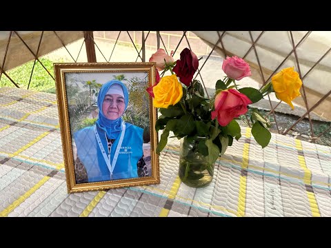 Эмил Балтагулов апасын чын дүйнөгө узатты. Ашказан оорусу ажы апабызды алып кетти.