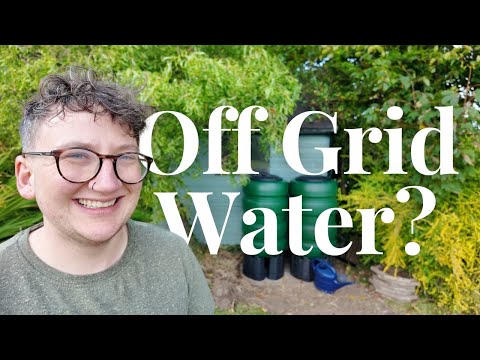 Setting Up Rainwater Harvesting - Off Grid Water at my Scottish Cottage Homestead
