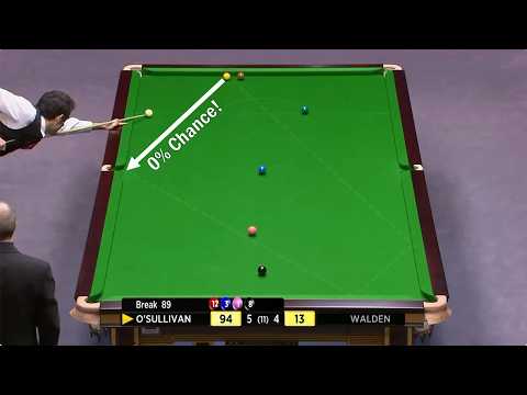 The Rarest Snooker Moments EVER!