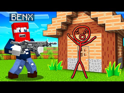 Ich Trolle das Strichmännchen in Minecraft