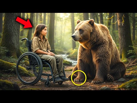 Padre Abandona A Su Hija Discapacitada En El Bosque... Un Oso La Encuentra Y Ocurre Un Milagro