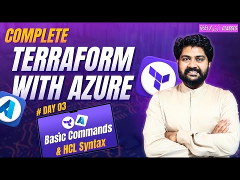 Terraform basic commands and HCL Syntax-Hindi/Urdu | Lec-03 | Terraform tutorial for beginners