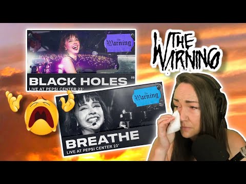 There's dust in my eyes! | The Warning - Black Holes x Breathe (Live from Pepsi Center CDMX)