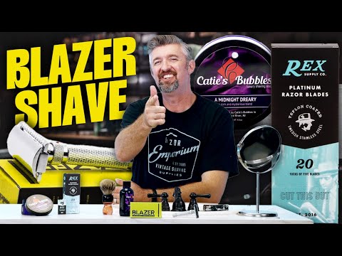 Ditch the Cartridge with the Budget Friendly Blazer Razor! An Adjustable DE Safety Razor
