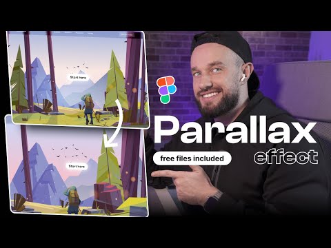 Figma Parallax Effect - Full Tutorial + Free Figma Files 🎁