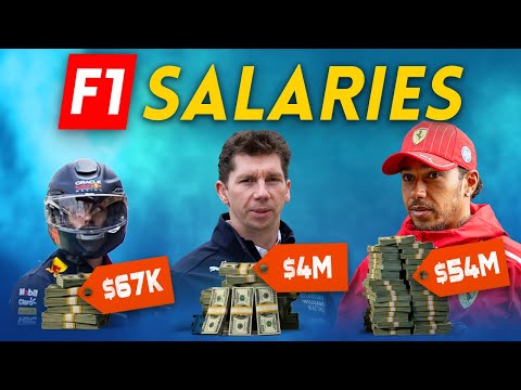 How much do F1 TEAM MEMBERS get PAID?