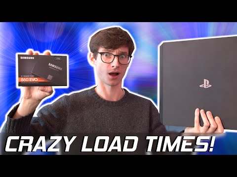 2X FASTER! How To Upgrade A PS4 Pro Hard Drive To SSD! | #AD