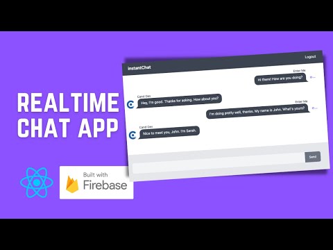 Build a Real-Time Chat App with React, Firebase, and Tailwind CSS