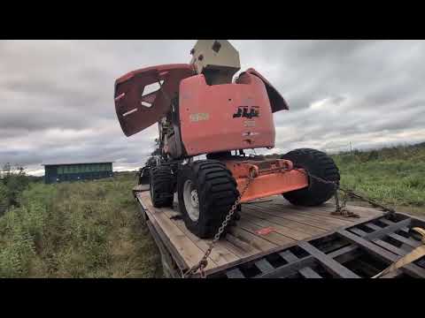I bought a broke down boom lift!! Let's fix it! Jlg 450a series II