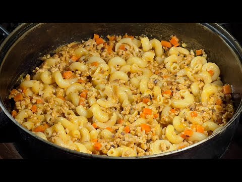 Incredibly delicious pasta in just 20 minutes! The most delicious dinner I've ever made!