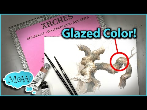One of the Most Magical Glazing Techniques I Know for Watercolor