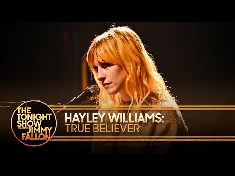 Hayley Williams: True Believer | The Tonight Show Starring Jimmy Fallon