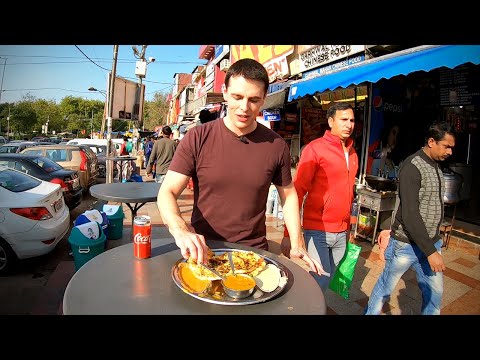 $2 South Indian Uttapam - Street Food in Delhi 🇮🇳